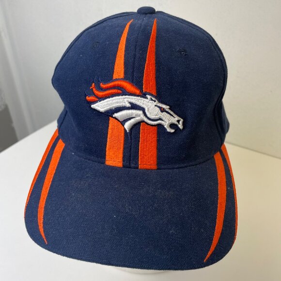 Vintage NFL Denver Broncos Graphic Baseball Cap - Picture 1 of 3